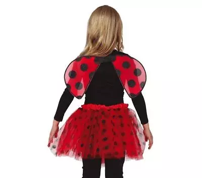 Child Ladybird Bug Wings & Tutu Fancy Dress Kit • £7.99