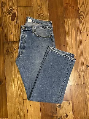 Vintage Levis 501 XX Jeans Mens 36x30 Blue Made In USA (Actual 34x30) Straight • $40