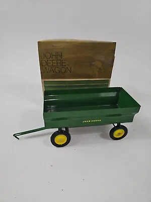 Vintage ERTL John Deere Flare Wagon 1:16 Scale Tin Toy W Original Box 529-7041 • $84.99