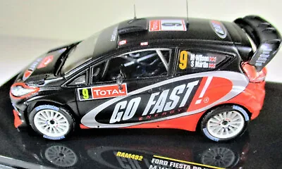 IXO RAM492 Ford Fiesta RS M Wilson S Martin Monte Carlo 2012 Rally Car • £21.99