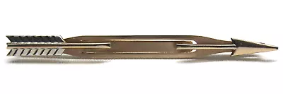 Swank Gold Silver Tie Clip Arrow Classic Bar Clasp Sleek Vintage Men Formal Wear • $16.75