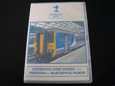 225 Studios - Liverpool To Blackpool - Cab Ride - Driver's Eye View -Railway-DVD • £10.99