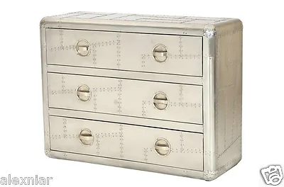 Aviator Aluminium Chest / Cabinet / 3 Drawer • $1499