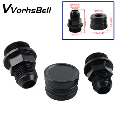 M28 To 10AN Rear Block Breather Fitting Adapter For Honda B16 B18C Catch Can   • $12.87