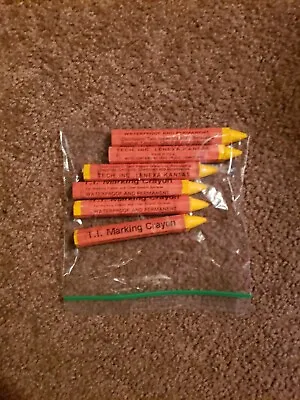 T. I. Yellow Marking Crayon 6pk • $5.99