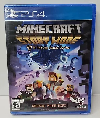 Minecraft Story Mode -- Season Pass Disc (Sony PlayStation 4 2015) - New/Sealed • $77.77