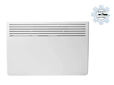 Devola Electric Eco Panel Heater 1500W 24hr Timer Wall Mounted / Standing White • £75