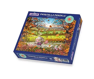 1000 Piece Jigsaw Puzzle - Priscilla Prickle Hedgehog Leaving Home - Mike Jupp • £25.99