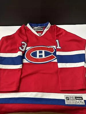 Reebok Montreal Canadiens Home Red Jersey NHL Hockey Carey Price Habs Pro • $41.50