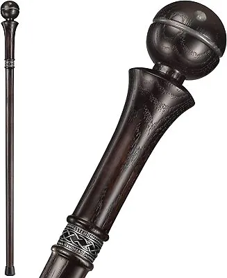 Custom Walking Cane For Men - Planet Destroyer Design - Cool Knob Wooden Canes • $68