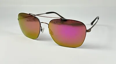 Maui Jim Lava Tube Satin Sepia/Hawaii Sunrise  Polarized Sunglasses MJ786-24B • $74.95