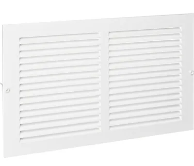 14 W X 8 H Steel Return Air Grilles - Sidewall And Ceiling - HVAC Duct Cover ... • $15.95