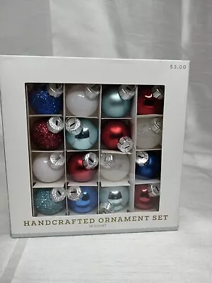 16ct Mini Glass Ball Christmas Tree Ornament Set - Wondershop • $8.75