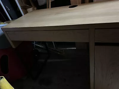 IKEA Micke Desk Light Oak • £22