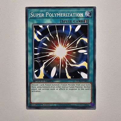 Super Polymerization - SGX3-ENA17 Common - 1st Edition - YuGiOh Euro • £5.99