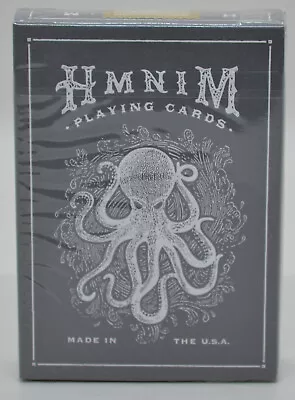 HMNIM (Hi My Name Is Mark) Playing Cards By Art Of Play Slate Gray Edition • $20