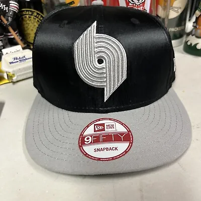 $15.99 • Buy New Era Cap 9Fifty Portland Trailblazers Hat Black Snapback OSFM