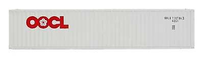 HO InterMountain 2-Pack “Orien Oversea  40' Corrugated Container White 30260-03 • $22