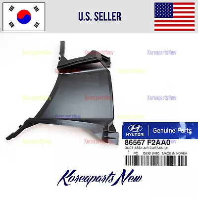 $534.47 • Buy Front Bumper Air Duct Left DRIVER ⭐GENUINE⭐ Fits Hyundai Elantra Sedan 2019-2020