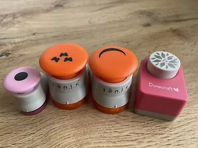 Bundle Of 4 X Craft Cutters / Paper Punches • £6