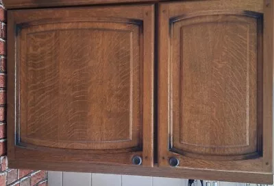 Solid Oak Kitchen Cabinet Doors & Drawer Fronts • £45