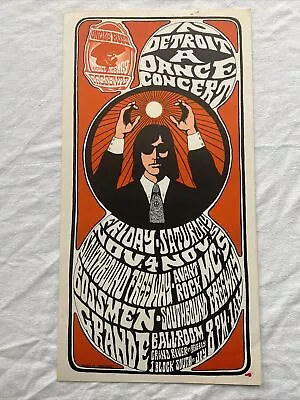 Nov 4-5 1966 Grande Ballroom Original Poster Southbound Freeway Bossmen MC-5 WOW • $750