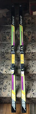 Vintage Hart Arriva Olympic Carbon Fiber Freestyle Skis Marker M38 Binding OFFER • $399.99