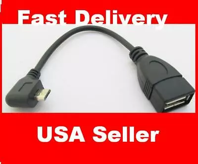 3PK Micro USB Male To USB 2.0 Female OTG Cable Adapter Samsung Smartphone Tablet • $4.95