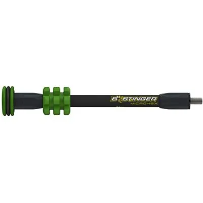 @NEW@ B-Stinger 8  MicroHex Black/Fl. Neon Green Bow Stabilizer! Bee MHX08GR • $69.99