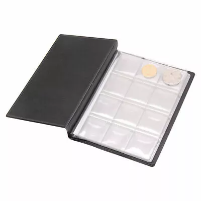 120-Slot Commemorative Coin Album Collection Holder Storage Book (Max Size 50p) • £5.58