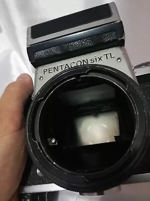 Pentacon Six Tl 6x6 Prism Viewfinder Medium Format Film Camera  • $110