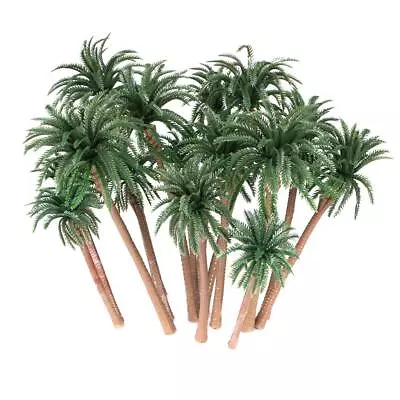 Ymeibe 15Pcs Miniature Palm Trees Decor Diorama Layout Architecture Coconut M... • $14.93