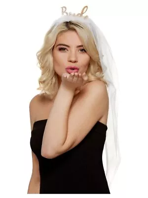 Smiffys Bride Headband White • $8.44