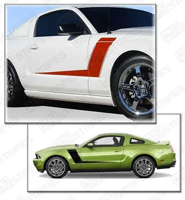 Ford Mustang 2005-2014 Side Accent Stripes Decals RSH4 (Choose Color) • $59.50