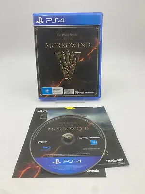 The Elder Scrolls Online Morrowind (Sony Playstation 4) PS4 Fast Shipping • $7.90