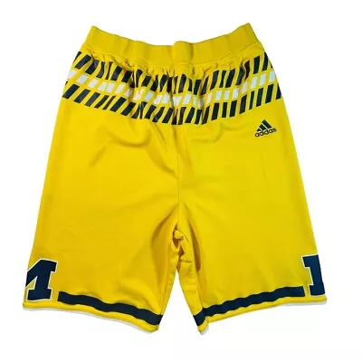 University Of Michigan Wolverines Adidas Basketball Shorts Youth XL • $23.99