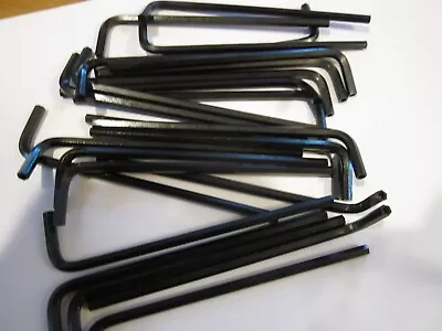 Lot Of 25 Tamper Proof 5/32   Allen Key Hex Wrenches 4 1/2   Long Arm • $16