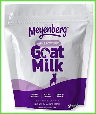 Meyenberg Whole Powdered Goat Milk Gluten Free Non Gmo Vitamin D 12 Oz • $25.60