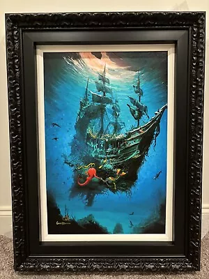 Michael Godard SHIPWRECK ROMANCE Giclee Hand Embellished Signed On Canvas #182 • $995