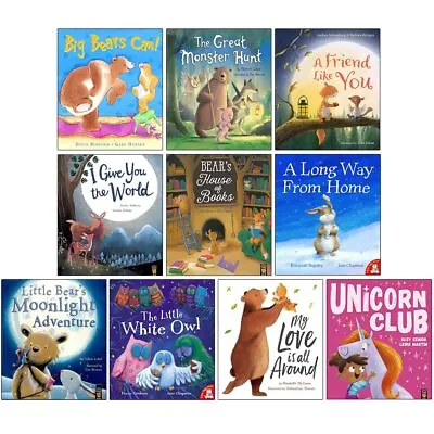 My First Animal Bedtime Picture Stories 10 Books Collection Set (Big Bears Can! • £17.99