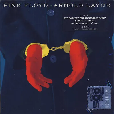 PINK FLOYD ARNOLD LAYNE LIVE 2007 EU RSD VINYL 7'' WITH ETCHED B-SIDE Record SEA • $15.39