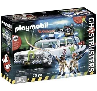 2017 Ecto 1 Ghostbusters Playmobil 9220 Boxed Complete • £39.99