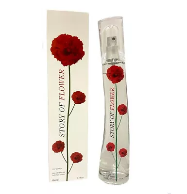 £6.85 • Buy Story Of Flower Women's Perfume Eau De Parfum Spray Women's Fragrance EDP 50ml