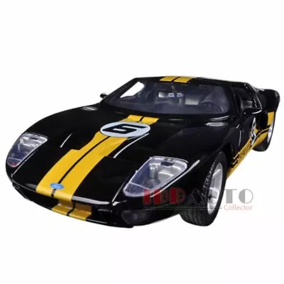 Motormax Ford Gt Concept #6 Gt Racing Black 1/24 Diecast Model Car 73775 • $12.08