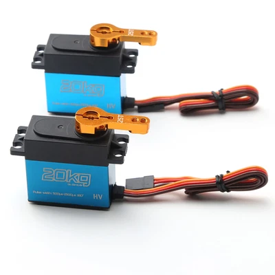 $44.47 • Buy 2Pcs 20KG Digital Servo Metal Gear Servo Waterproof For RC  Boat I0T0