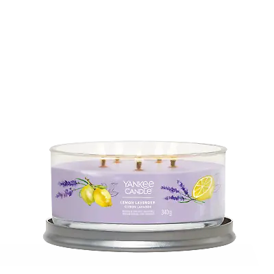 Yankee Candle Signature Multi Wick Tumbler Lemon Lavender Scent Decor Gift  • £31.99