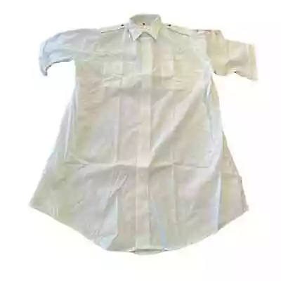R & R Uniforms Horace Small Professional Apparel AMR White With Epaulets NEW • $24.95