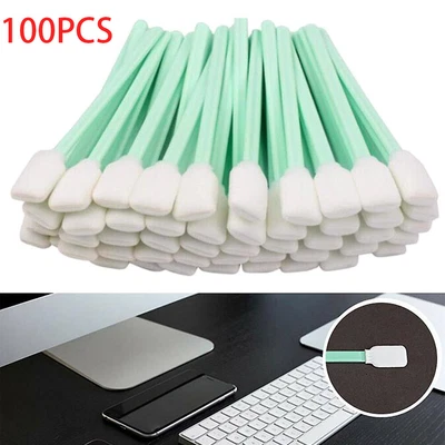 $18.25 • Buy 100pcs Solvent Cleaning Swab Swabs For Large Format Roland Mimaki Mutoh Printers