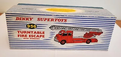 £25 • Buy Dinky Supertoys 956 Turntable Fire Escape Fire Engine In Original Box