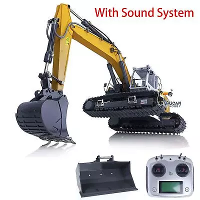 1/14 Metal Hydraulic RC Tracked Excavator 945 Digger Model With Sound Bucket • $4451.10